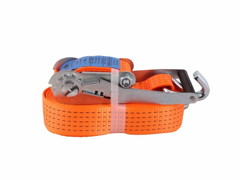 Levně Upínací popruh s ráčnou, 5t*10m, oranžový