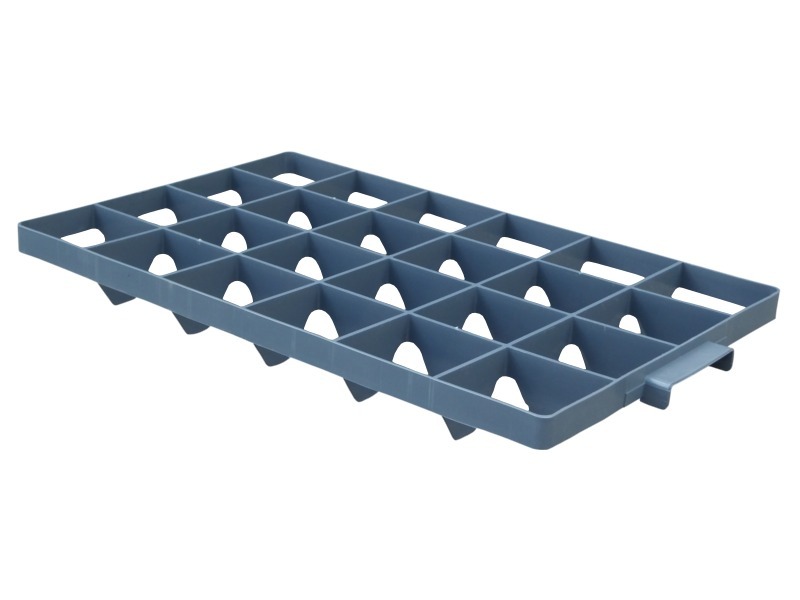Levně TBA Vkladová příčka pro sklenice do přepravky, 24 otvorů 9 x 8,6 cm horní
