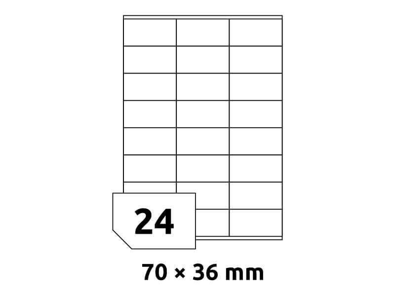 Rayfilm 70x36 mm 100 archů R0ECO.0527A