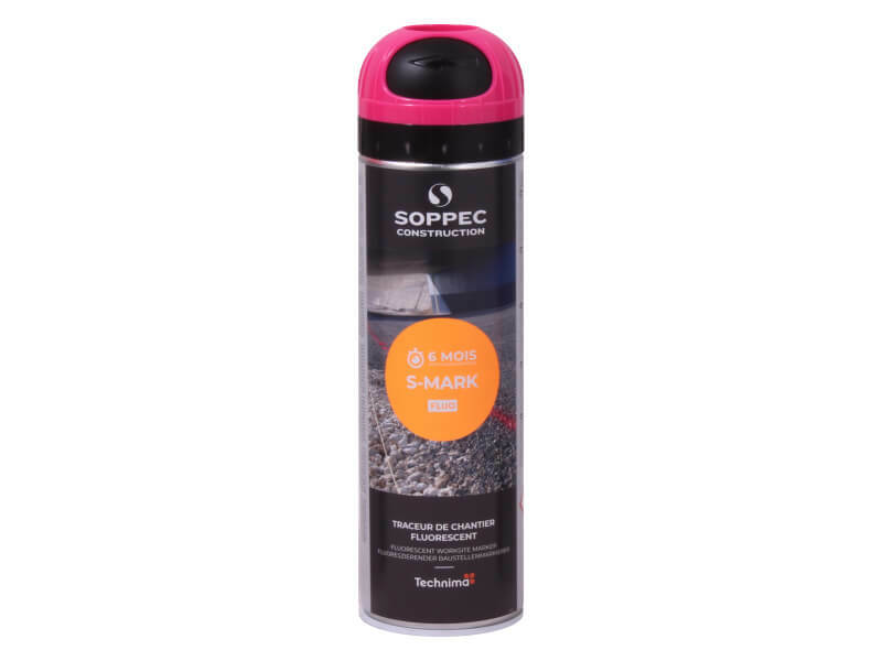 Levně Značkovací sprej S-Mark 500ml RŮŽOVÁ