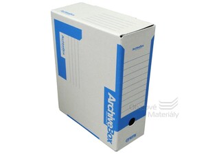 Kartonový archiv box A4 110 mm - modrý