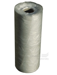 HDPE hadice na oděvy, transparentní, 600 mm, role 10 kg
