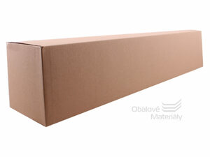 Papírová krabice 800*150*150 mm, 3-vrstvá lepenka