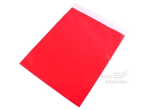 Plastová obálka červená B3, 350*450 mm