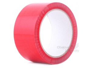 Lepící páska TICHÁ, červená, 48 mm*66 m