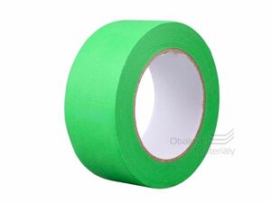 Maskovací páska UV odolná, 48 mm*50 m, venkovní,  zelená