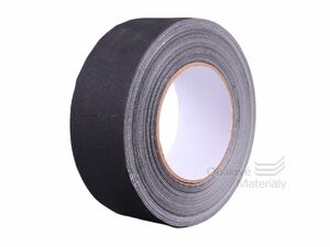 Lepící páska Duct Tape (Gaffa) 50 mm*50 m, 210 mic, černá, matná