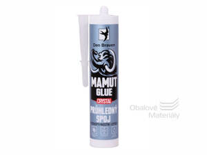 Lepidlo MAMUT GLUE CRYSTAL 290 ml transparent