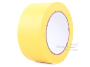 Podlahová lepící páska PVC 50 mm*33 m žlutá