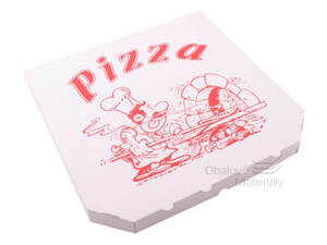 Pizza krabice 45*45*4 cm, s potiskem