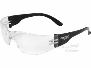 Ochranné brýle, čiré, s UV filtrem EXTOL CRAFT 97321