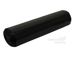 Pytle na odpad LDPE 70*110 cm, typ 60, role 25 ks, černé