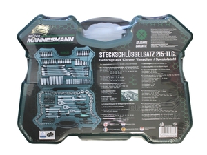 Gola sada PROFI Mannesmann 98430, 215 dílů