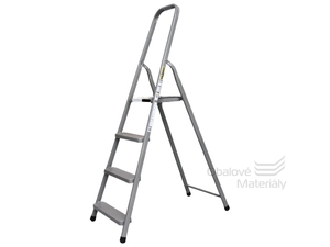 Schůdky DRABEST STD4 HOME jednostranné, 4 stupně