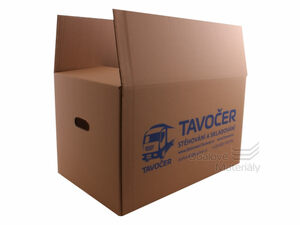 Krabice na stěhování nová, 600*380*350 mm, 5-vrstvá