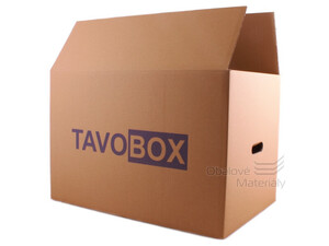 TavoBox krabice na stěhování 600*400*400 mm, 5-vrstvá