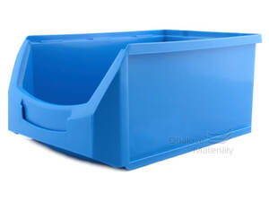 Plastová ukládací bedna "C" modrá, 350*208*150 mm