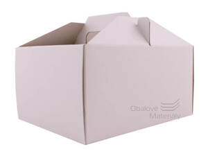 Výslužková odnosová krabice, papírová, 185*150*95 mm