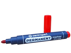 Značkovač Centropen 8510/1 - PERMANENT červený