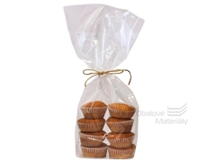 Celofánové sáčky 20*36 cm, křížové dno, balení 100 ks