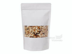 Doypack sáček 180*290 mm, 1000 ml, bílý s okénkem, 100 ks