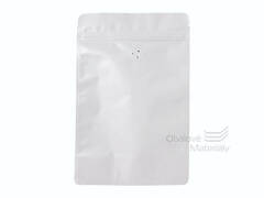 Doypack sáček s ventilem 200*300 mm, 750 g, bílý mat, 10 ks