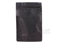 Doypack sáček s ventilem 200*300 mm, 750 g, černý mat, 10 ks
