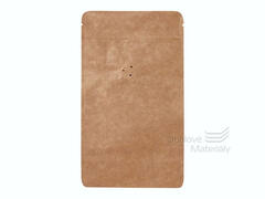 Doypack sáček s ventilem, 130*225 mm, 150 g, KRAFT/AL/PE - 10 ks