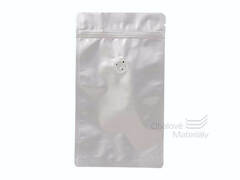 Doypack sáček s ventilem, 130*225 mm, 150 g, ALU lesklý, 10 ks