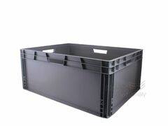 Přepravka euro plná 800*600*320 mm šedá