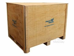 Dřevěný box S7 - 1208*1008*912mm, skládací bedna s ližinou, překližka