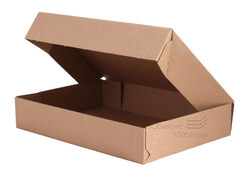 Poštovní krabice 315*220*58 mm, hnědá, formát A4