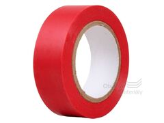 Izolační PVC páska 19 mm * 10 m, červená