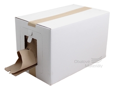 Mačkaný papír v boxu - 80g/m2, 375 mm / 250 m