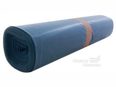 Plastové pytle LDPE 120l, 70*110 cm, typ 100, role 15 ks, modré