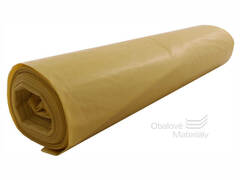 Pytle na odpad LDPE 120l, 70*110 cm, typ 60, role 25 ks, žluté