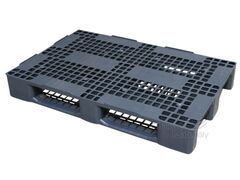 Plastová paleta děrovaná, 1200*800*150 mm, šedá