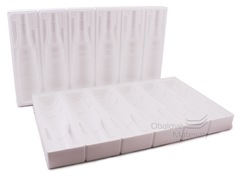 Ochranný obal na 6 lahví - polystyren