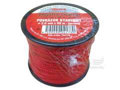 Provázek stavební 2,0mm*50m červený