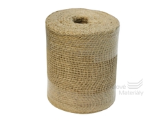 Jutová stuha přírodní 10 cm*10 m, 200 g/m2
