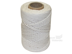 Provázek bavlněný natural 55m, tloušťka 2 mm