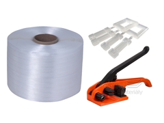 Sada vázací pásky PES, plastových spon a napínače, šíře 13 mm