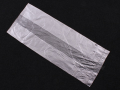 Sáčky skládané 14+8*32cm, čiré, balení 1000 ks