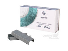 Drátky do sešívačky 24/6 - 1000ks