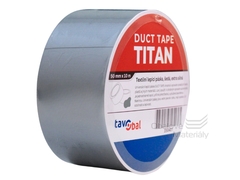 TITAN lepící páska DUCT tape, 50 mm * 10 m, šedá