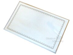 Visačka plastová 55 x 90 mm CT 123 - klip + špendlík