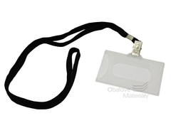 Visačka plastová 55 x 90 mm IDS P - šňůrka černá