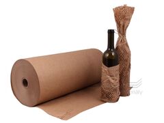 Balící papír voštinový, 50 cm, 250 m, 80 g/m2