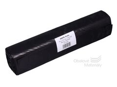 Pytle HDPE 120 l, 70*110 cm, typ 20, černé, role 50 ks