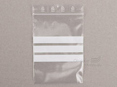 Zip sáčky popisovatelné 7*10 cm, balení 100 ks